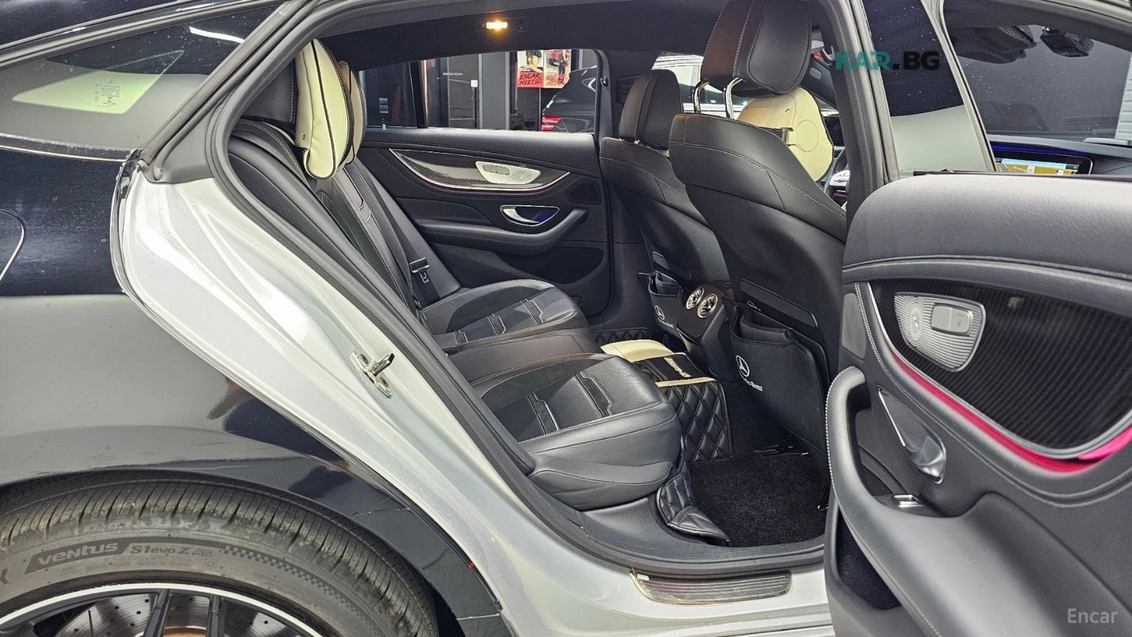 Mercedes-Benz AMG GT 43* 4MATIC+ * ПОДГРЕВ* ОБДУХВАНЕ* CAMERA* BURMES, снимка 12 - Автомобили и джипове - 55028043