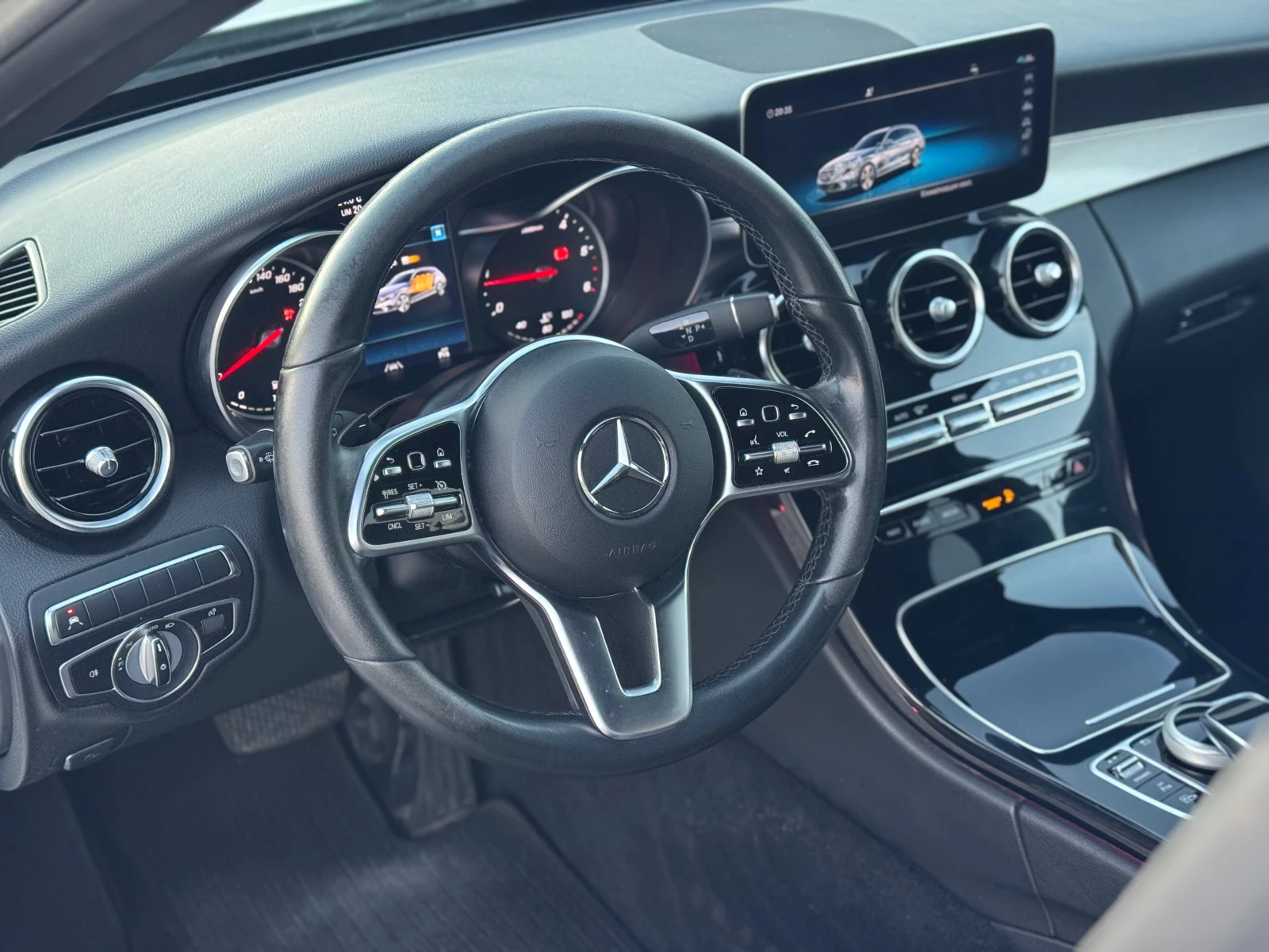 Mercedes-Benz C 220 CDI* ABIENT* LED* FACE* 2021г* Германия* Топ* , снимка 10 - Автомобили и джипове - 55198840