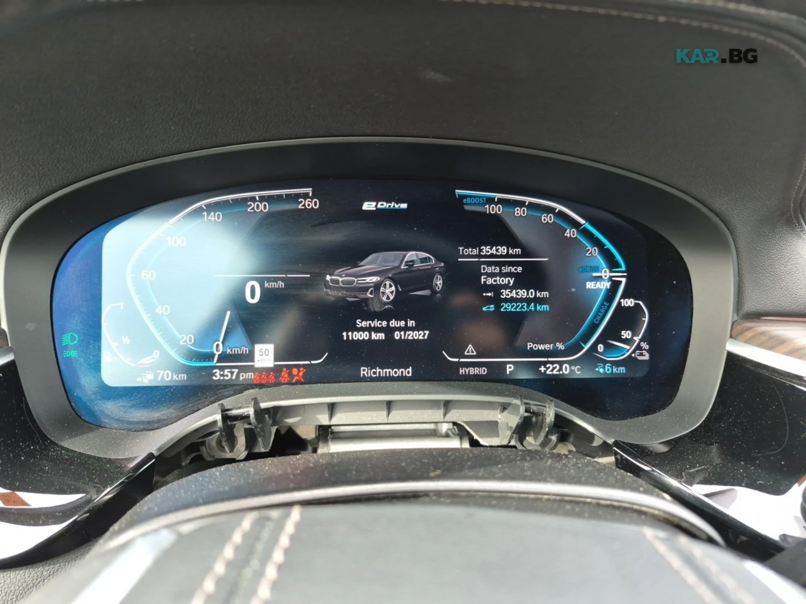 BMW 530E ADAPTIVE LED* ПАМЕТ* ПОДГРЕВ* ПАНО* КАМЕРА, снимка 9 - Автомобили и джипове - 56295370