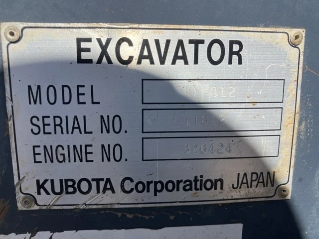 Багер Kubota KX-012 - ОЧАКВАН ВНОС 30.11.2025!!! - изображение 9
