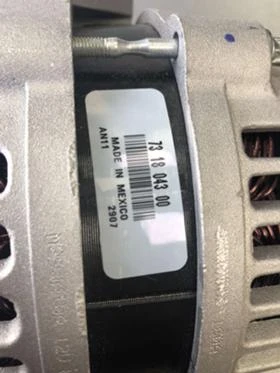 АЛТЕРНАТОР CADILLAC/CHEVROLET/GMC/HUMMER H2 15093928 / 15905871, снимка 6