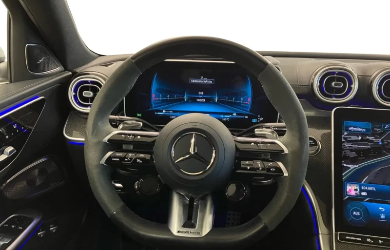 Mercedes-Benz C 63 AMG S-E-PERFERMANCE/680HP/PREMIUM+ /360/4X4/852v, снимка 10 - Автомобили и джипове - 53042922