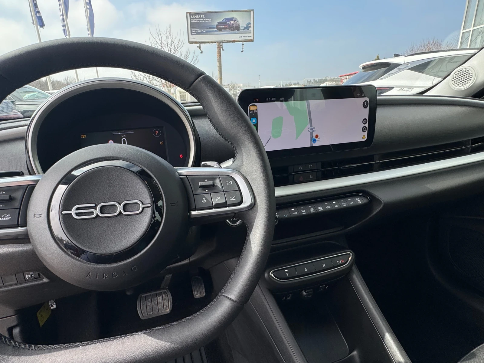 Fiat 600 1.2 145 кс. FWD MHEV 6DCT, снимка 14 - Автомобили и джипове - 53836097