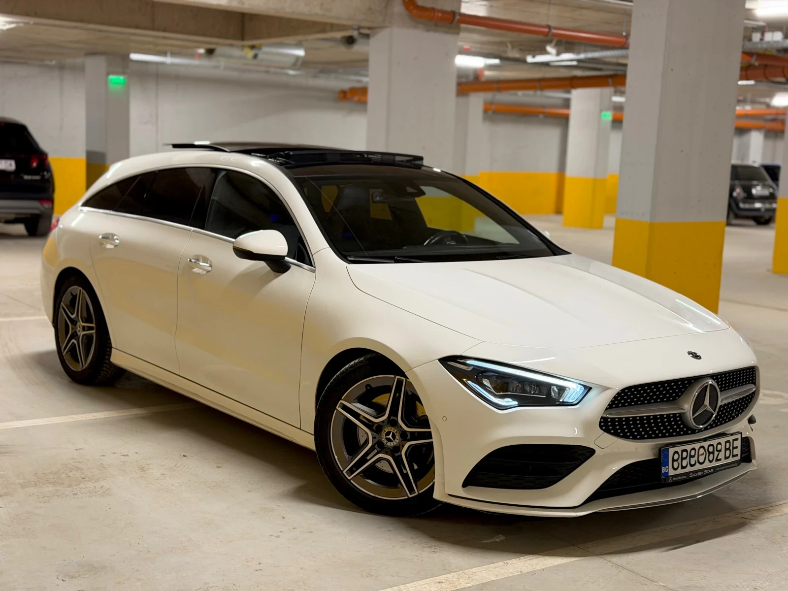 Mercedes-Benz CLA AMG Edition/Реални км/Панорама/Multibeam/Дистроник, снимка 6 - Автомобили и джипове - 54103182