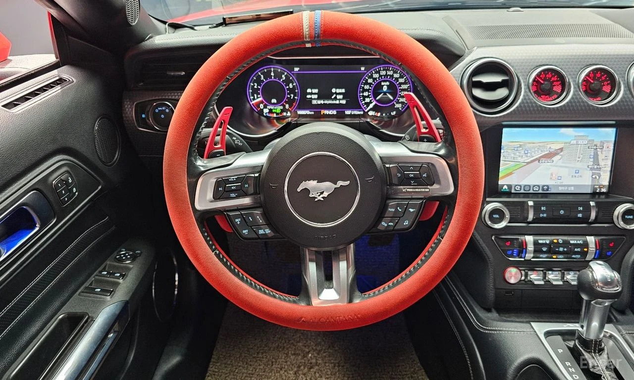 Ford Mustang 5.0 GT Face* DISTRONIC* КОЖА* ПОДГРЕВ* ОБДУХВАНЕ* , снимка 9 - Автомобили и джипове - 54997927