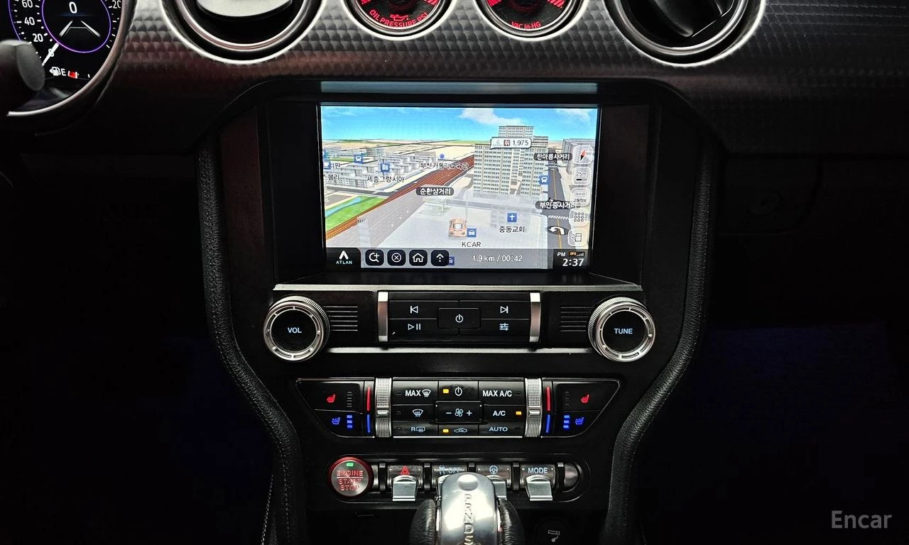 Ford Mustang 5.0 GT Face* DISTRONIC* КОЖА* ПОДГРЕВ* ОБДУХВАНЕ* , снимка 11 - Автомобили и джипове - 54997927