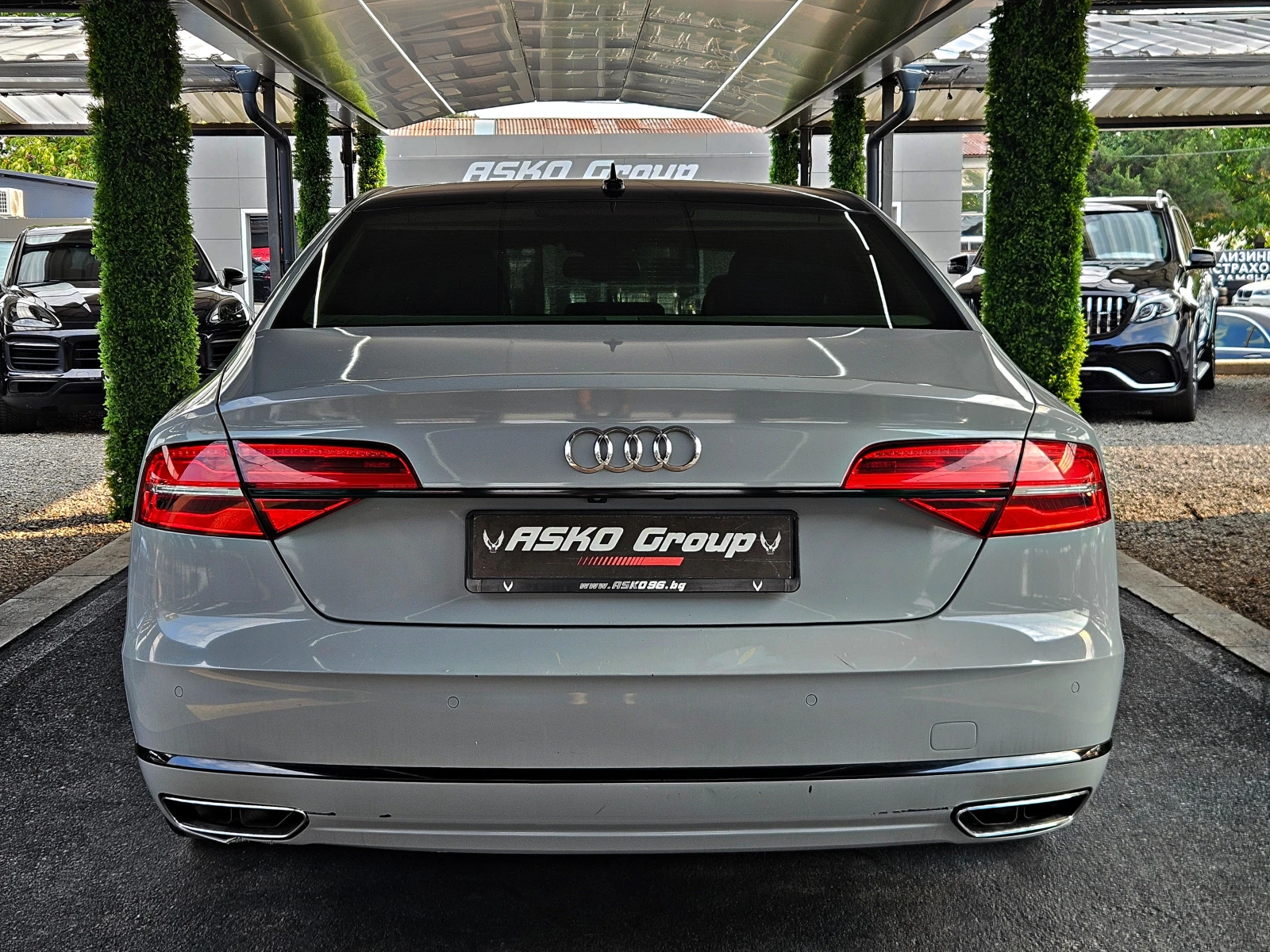 Audi A8 MATRIX/NARDO GREY/BOSE/CAMERA/ПОДГРЕВ/AMBIENT/LIZI, снимка 5 - Автомобили и джипове - 55715301