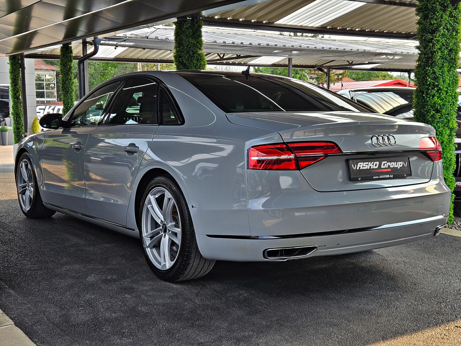Audi A8 MATRIX/NARDO GREY/BOSE/CAMERA/ПОДГРЕВ/AMBIENT/LIZI, снимка 6 - Автомобили и джипове - 55715301