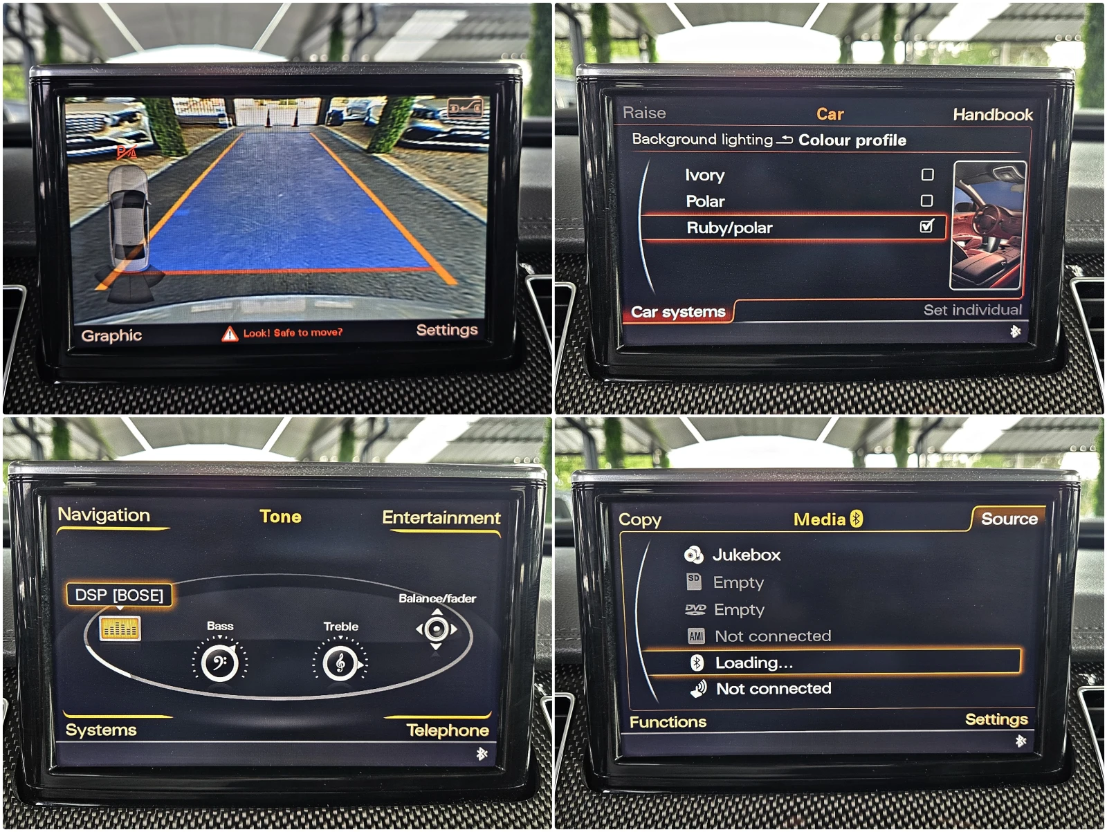Audi A8 MATRIX/NARDO GREY/BOSE/CAMERA/ПОДГРЕВ/AMBIENT/LIZI, снимка 14 - Автомобили и джипове - 55715301