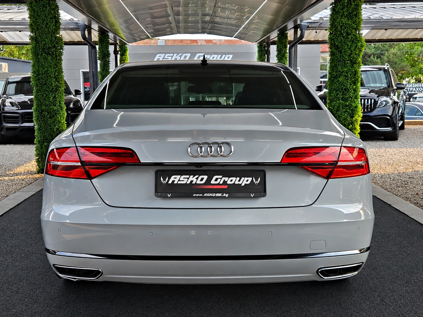 Audi A8 MATRIX/NARDO GREY/BOSE/CAMERA/ПОДГРЕВ/AMBIENT/LIZI, снимка 5 - Автомобили и джипове - 55715301