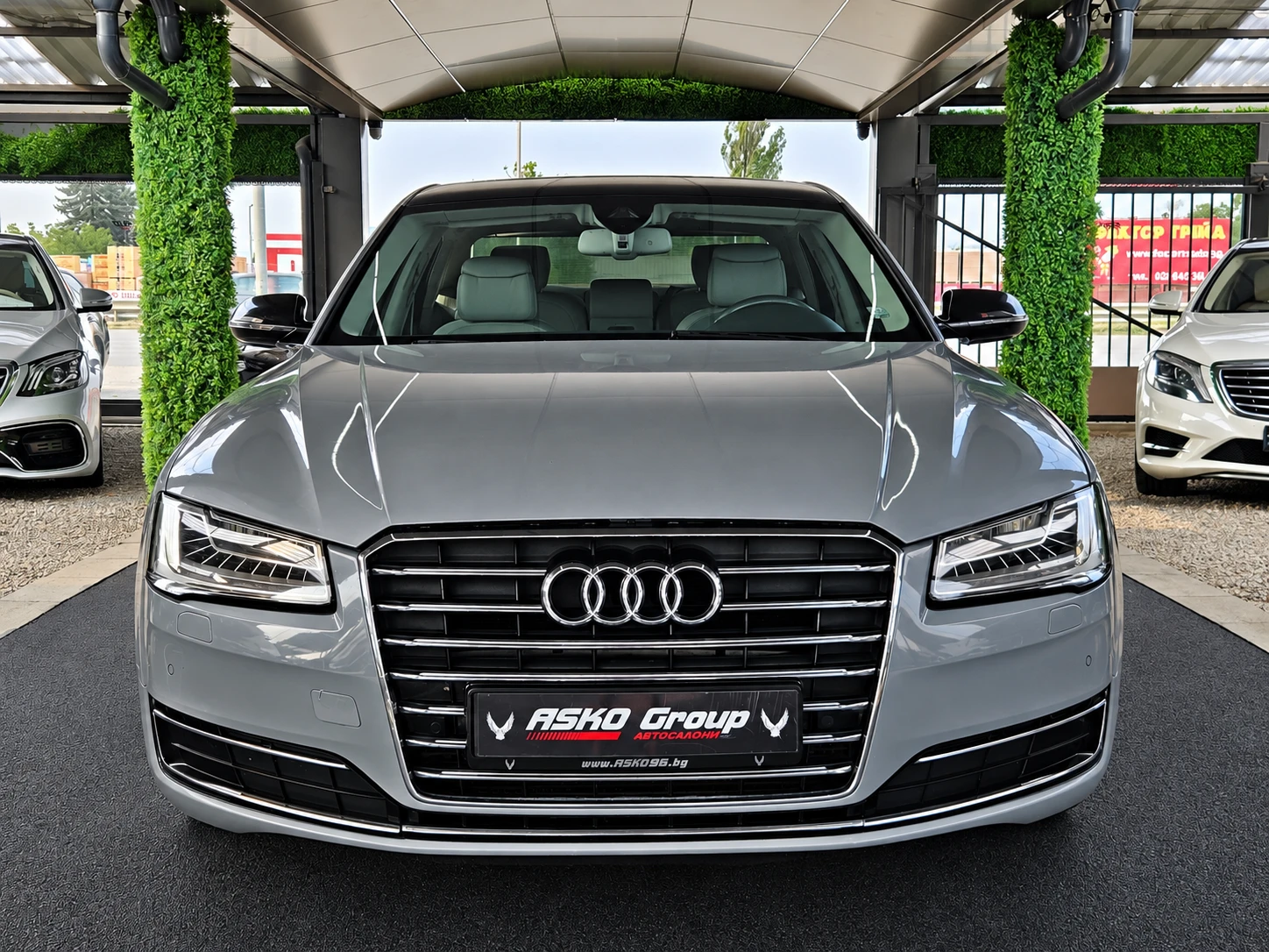Audi A8 MATRIX/NARDO GREY/BOSE/CAMERA/ПОДГРЕВ/AMBIENT/LIZI, снимка 2 - Автомобили и джипове - 55715301
