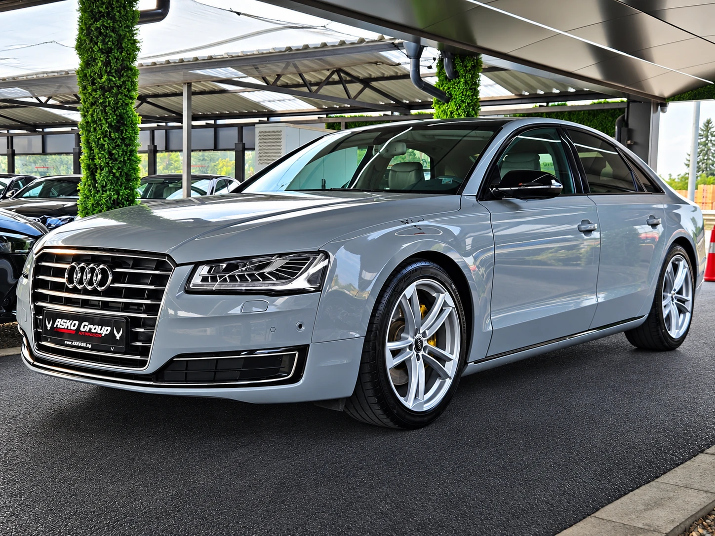 Audi A8 MATRIX/NARDO GREY/BOSE/CAMERA/ПОДГРЕВ/AMBIENT/LIZI