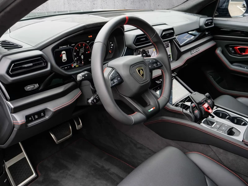 Lamborghini Urus SE Nero Helene/PANO/HUD/, снимка 8 - Автомобили и джипове - 52378173