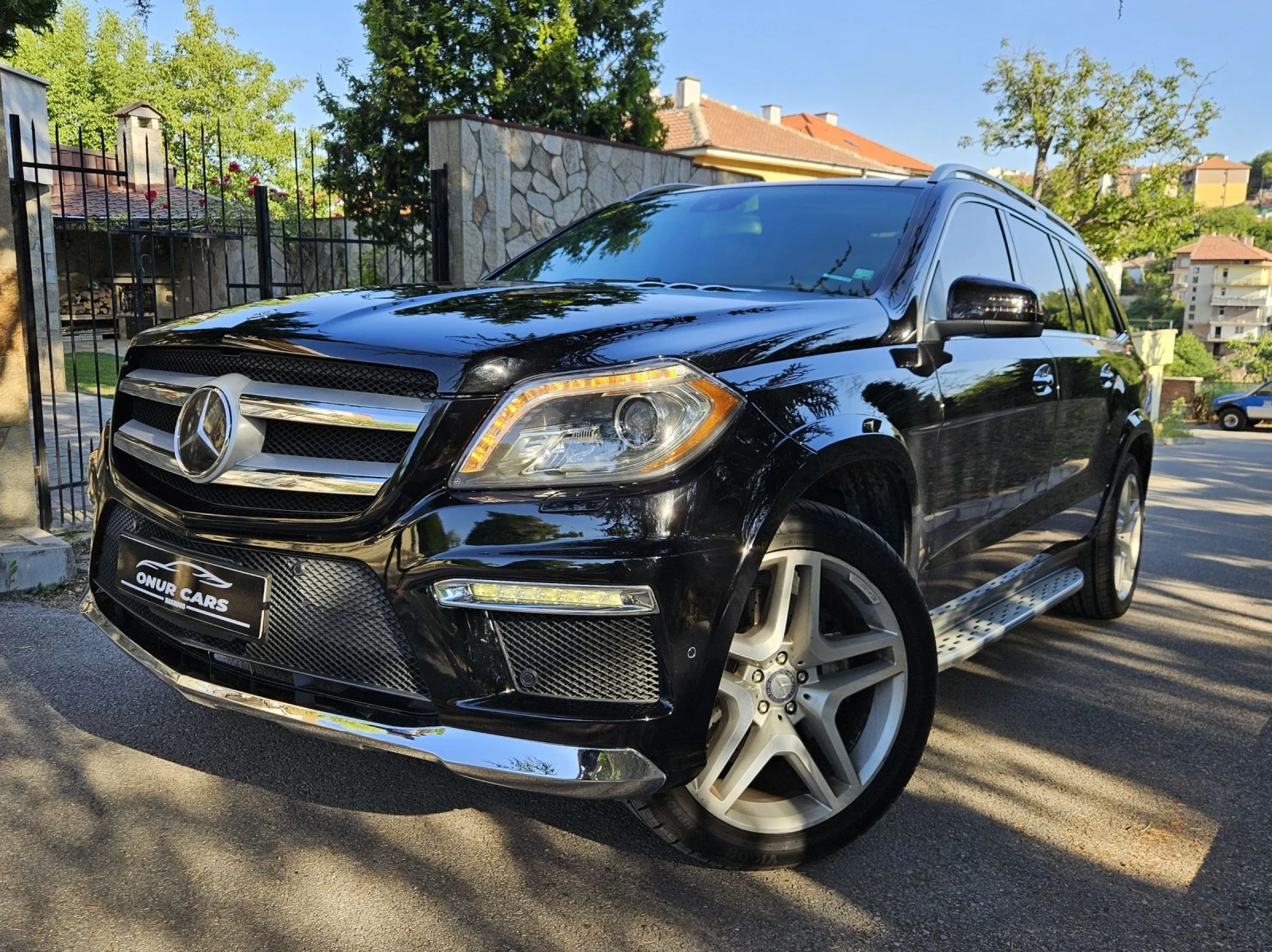 Mercedes-Benz GL 500 AMG /4-MATIC/3xTV/DISTRONIC/PANO//7G+ /FULL | Mobile.bg   1