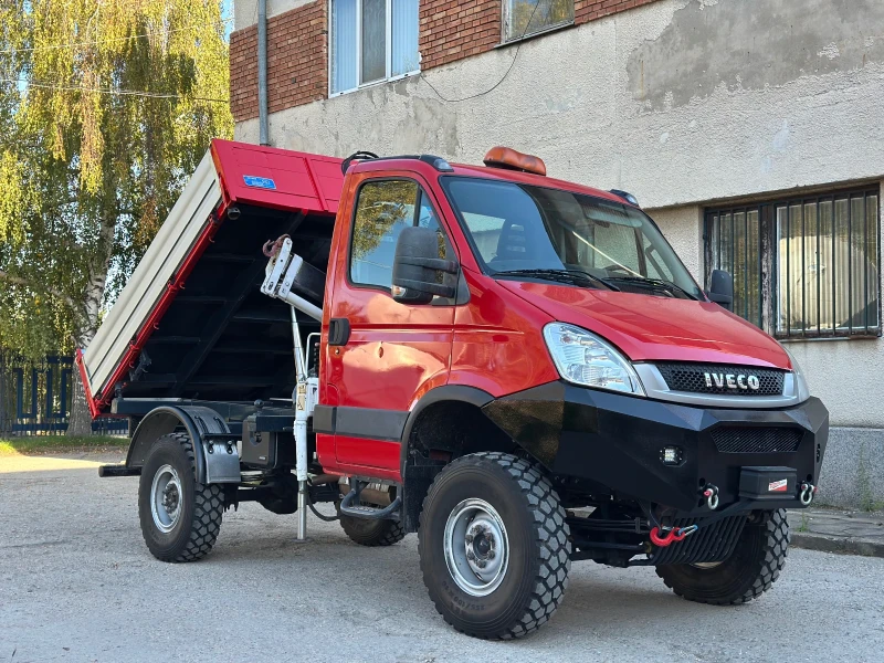 Iveco Daily 4x4, Нов внос , Самосвал с кран , 4х4, снимка 4 - Камиони - 47701690