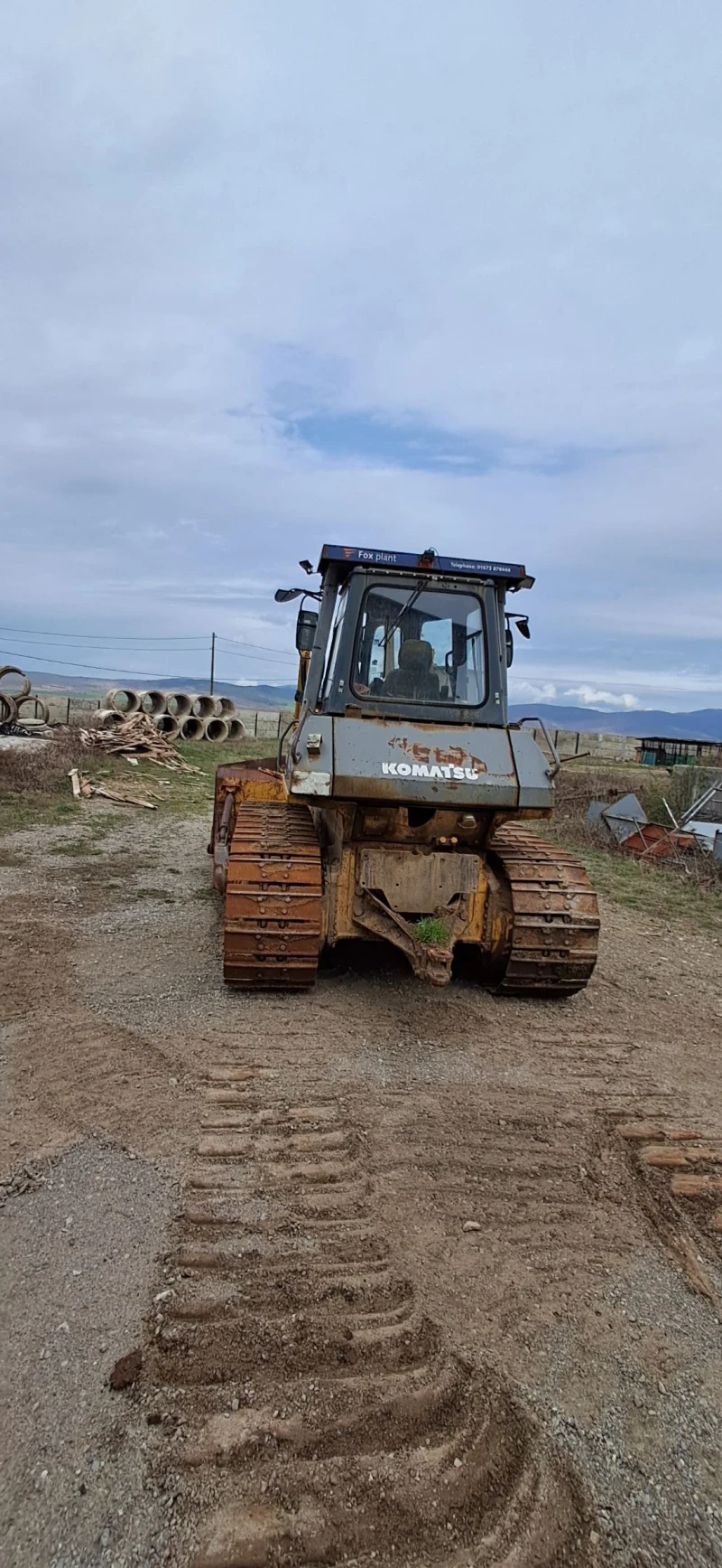 Булдозер Komatsu D65EX, снимка 7 - Индустриална техника - 49648697