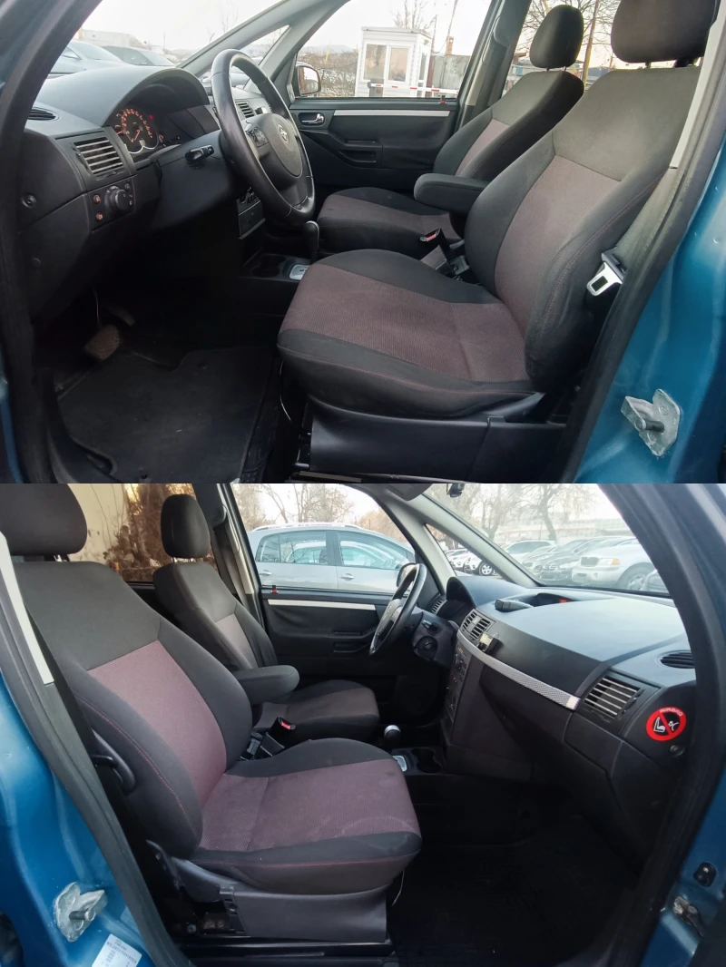 Opel Meriva 1.6i/Multispase, снимка 10 - Автомобили и джипове - 49041615