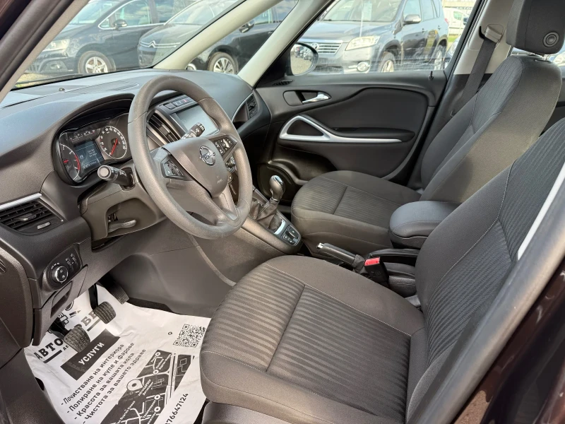 Opel Zafira 1.4i CH 7m 90000km, снимка 13 - Автомобили и джипове - 51638685