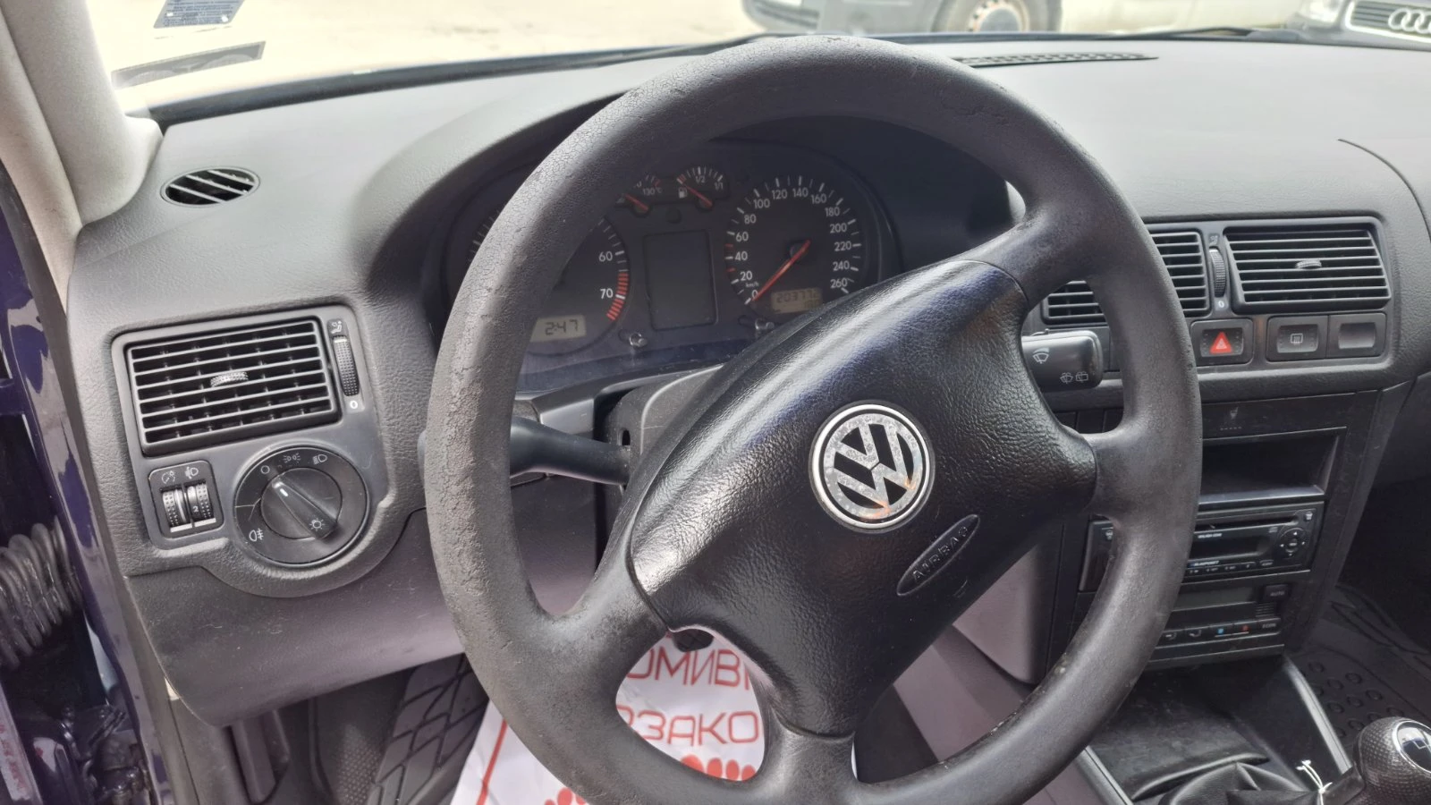 VW Golf  4,  2000 г. 1.6i  бензин и газ  - изображение 3