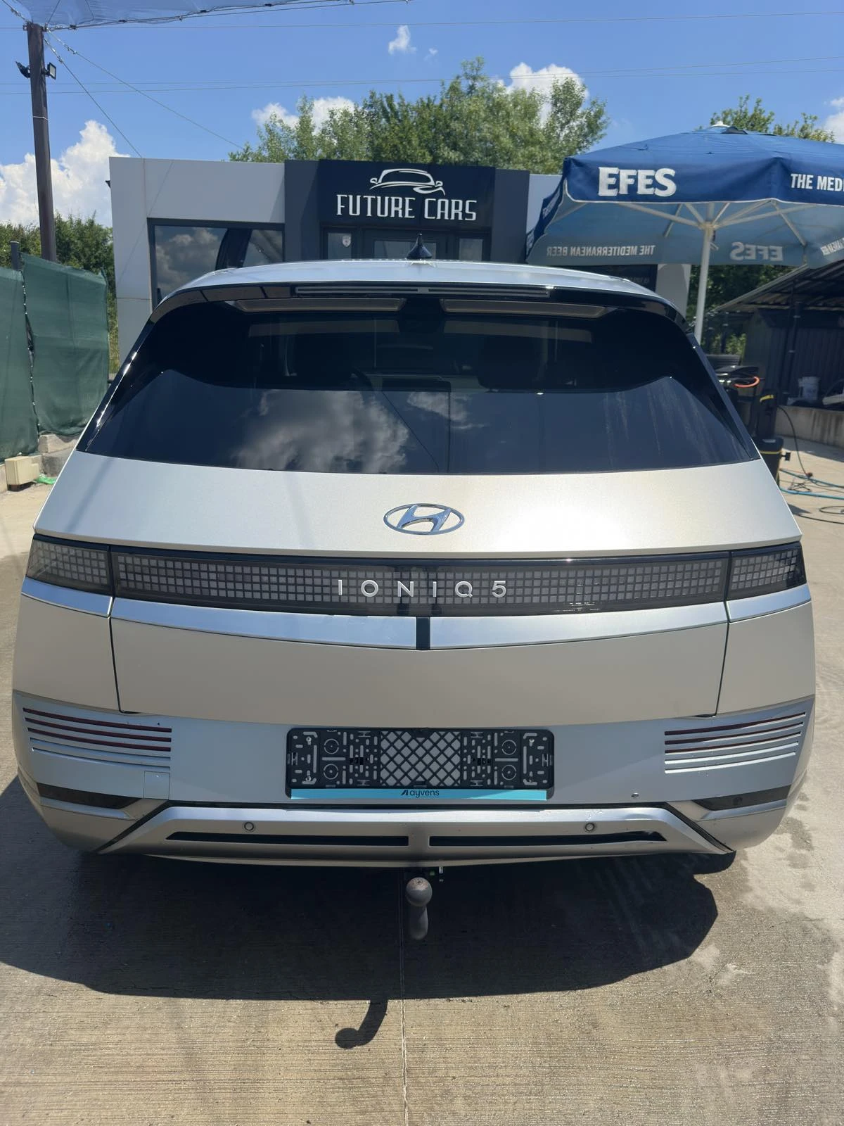Hyundai Ioniq 5 72.6KWh/UNIQ/360/HEADUP/BOSE/ГАРАНЦИЯ/GOLD, снимка 4 - Автомобили и джипове - 54834643