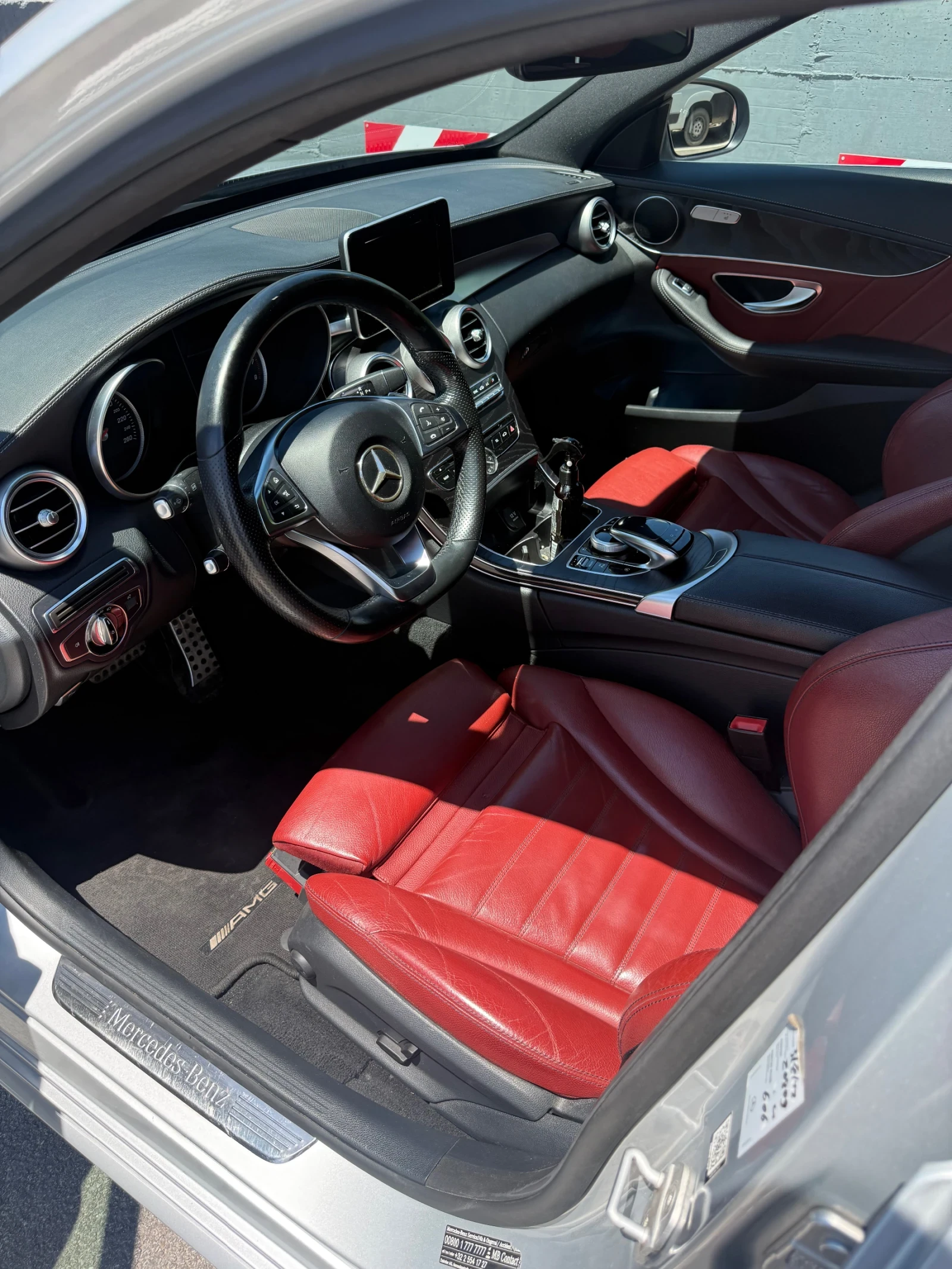 Mercedes-Benz C 250 AMG LINE * BURMESTER, снимка 7 - Автомобили и джипове - 54901455
