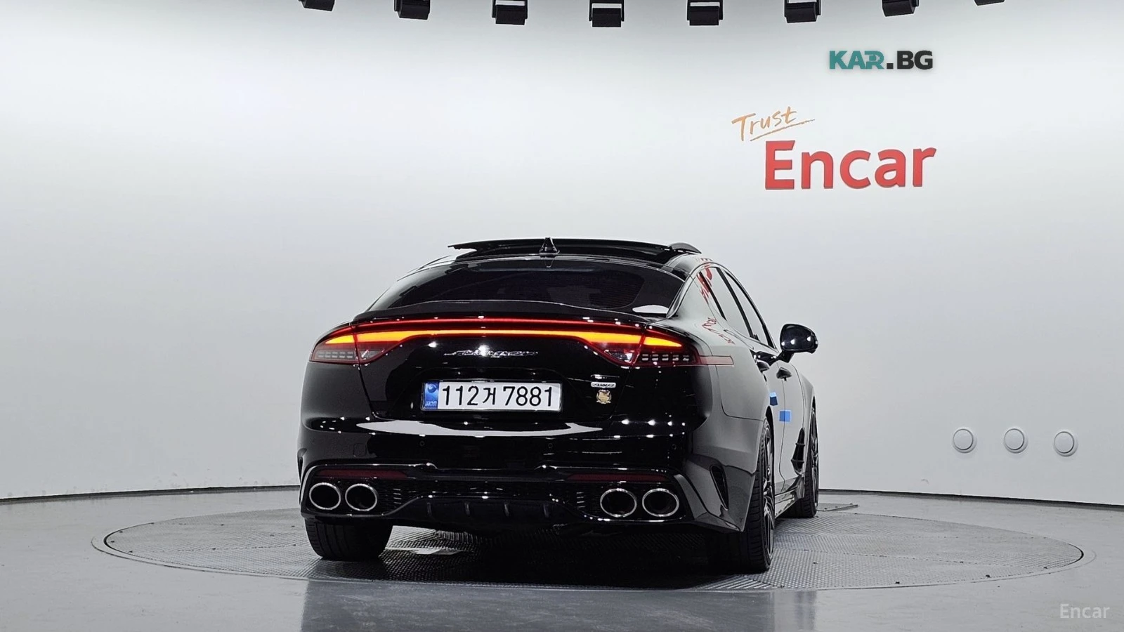 Kia Stinger 3.3T* GT* AWD* Masters* ПОДГРЕВ* ОБДУХВАНЕ* ПАНО* , снимка 4 - Автомобили и джипове - 55832846