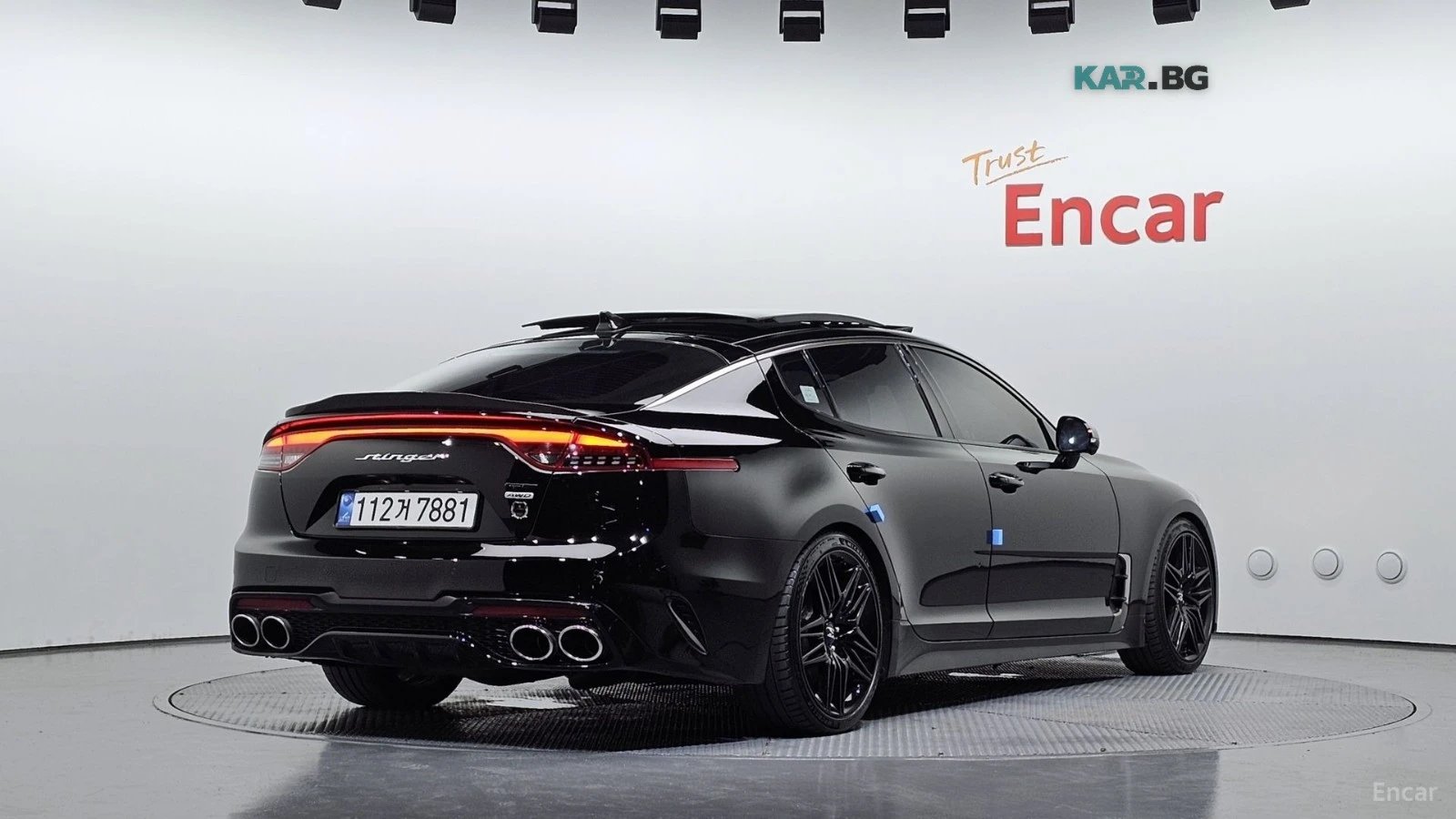 Kia Stinger 3.3T* GT* AWD* Masters* ПОДГРЕВ* ОБДУХВАНЕ* ПАНО* , снимка 2 - Автомобили и джипове - 55832846