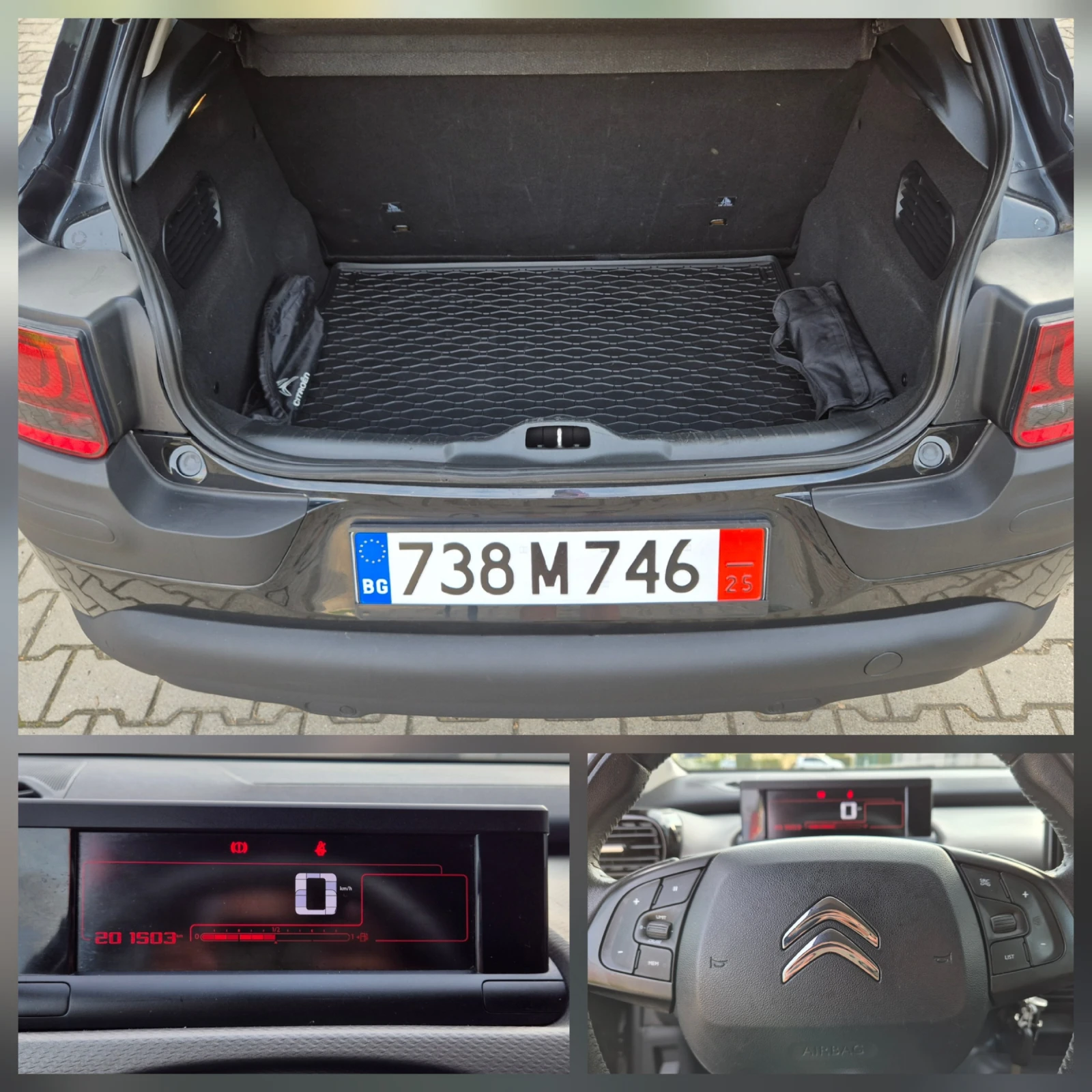 Citroen C4 Cactus 1.6 HDI 100 к.с. 180  Camera, снимка 9 - Автомобили и джипове - 53482597