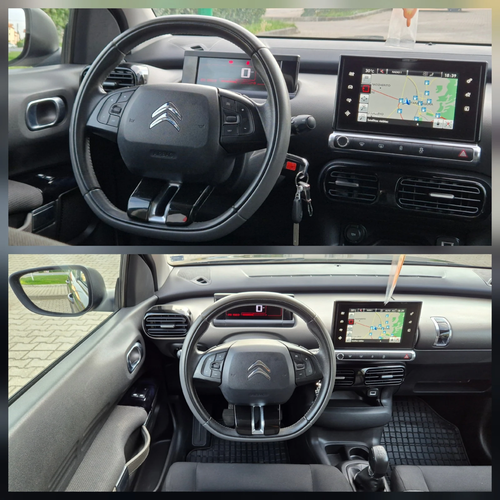 Citroen C4 Cactus 1.6 HDI 100 к.с. 180  Camera, снимка 12 - Автомобили и джипове - 53482597