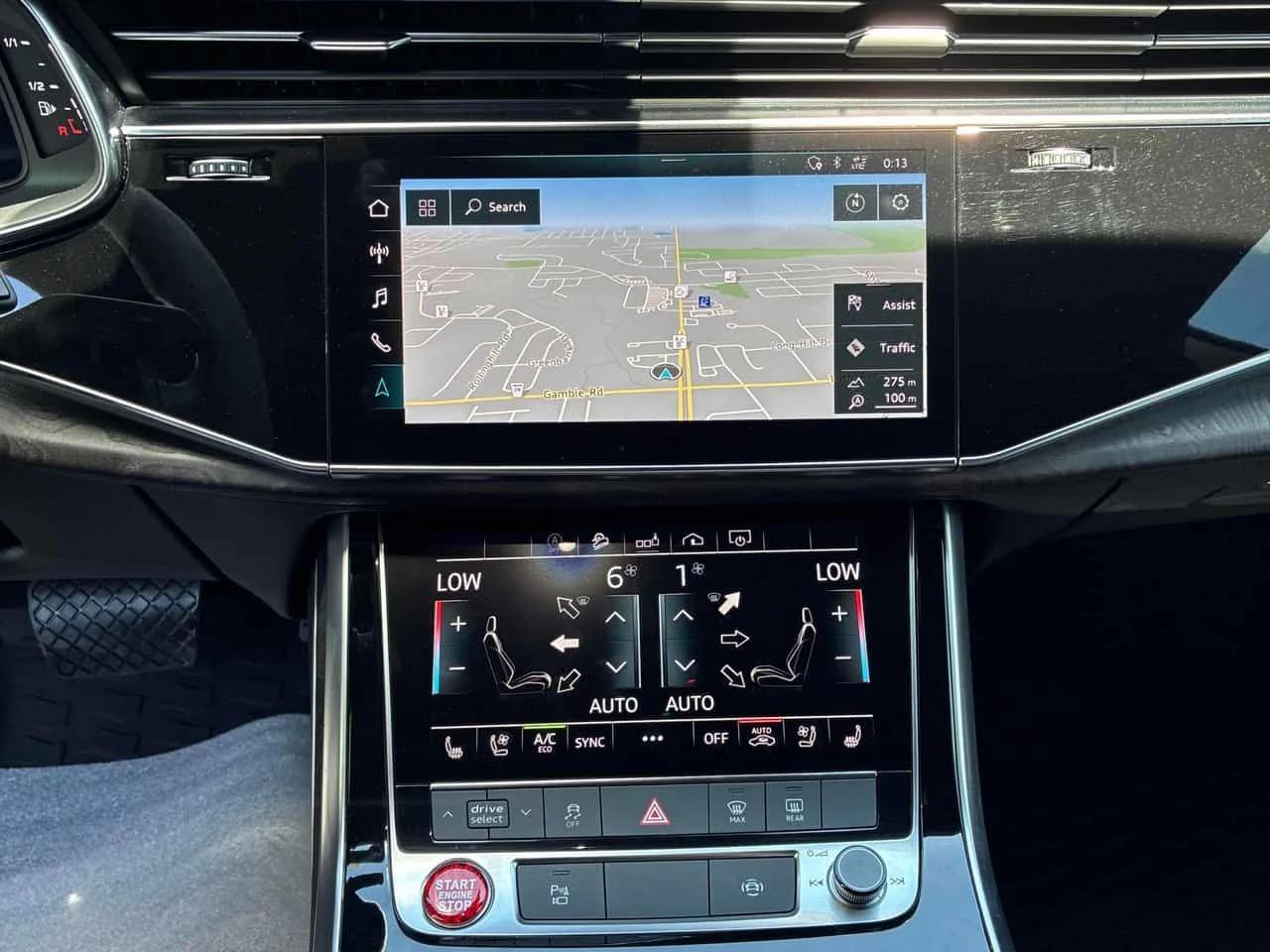 Audi Q8 * Progressiv S-line Black Optic* ОБДУХ* DIS* B&O* , снимка 9 - Автомобили и джипове - 54856626
