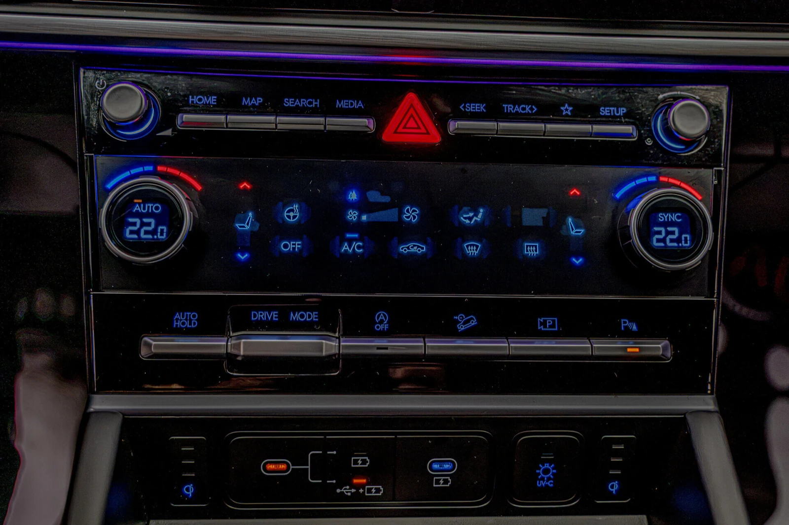 Hyundai Santa fe HuD/Ambient/������ 360/���������/���������/Lane As | Mobile.bg � ����������� 11