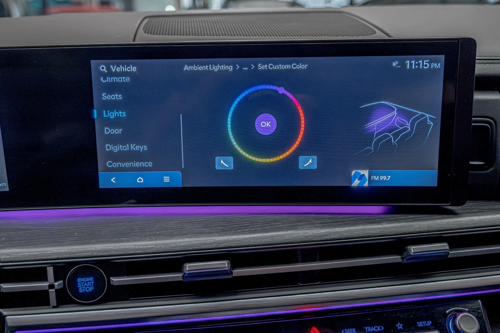 Hyundai Santa fe HuD/Ambient/������ 360/���������/���������/Lane As | Mobile.bg � ����������� 12