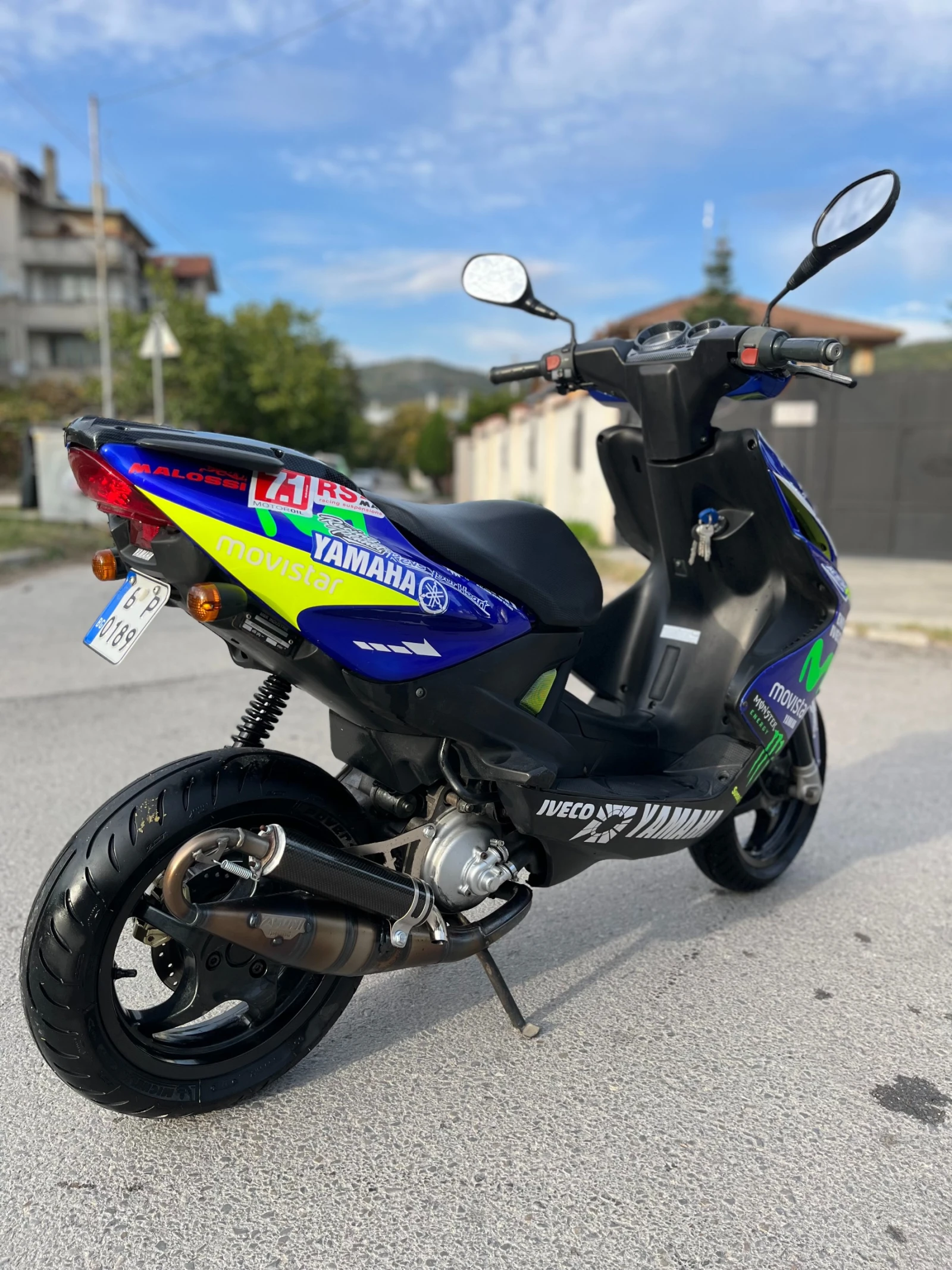 Yamaha Aerox 50cc (кит 70cc), снимка 9 - Мотоциклети и мототехника - 56431661