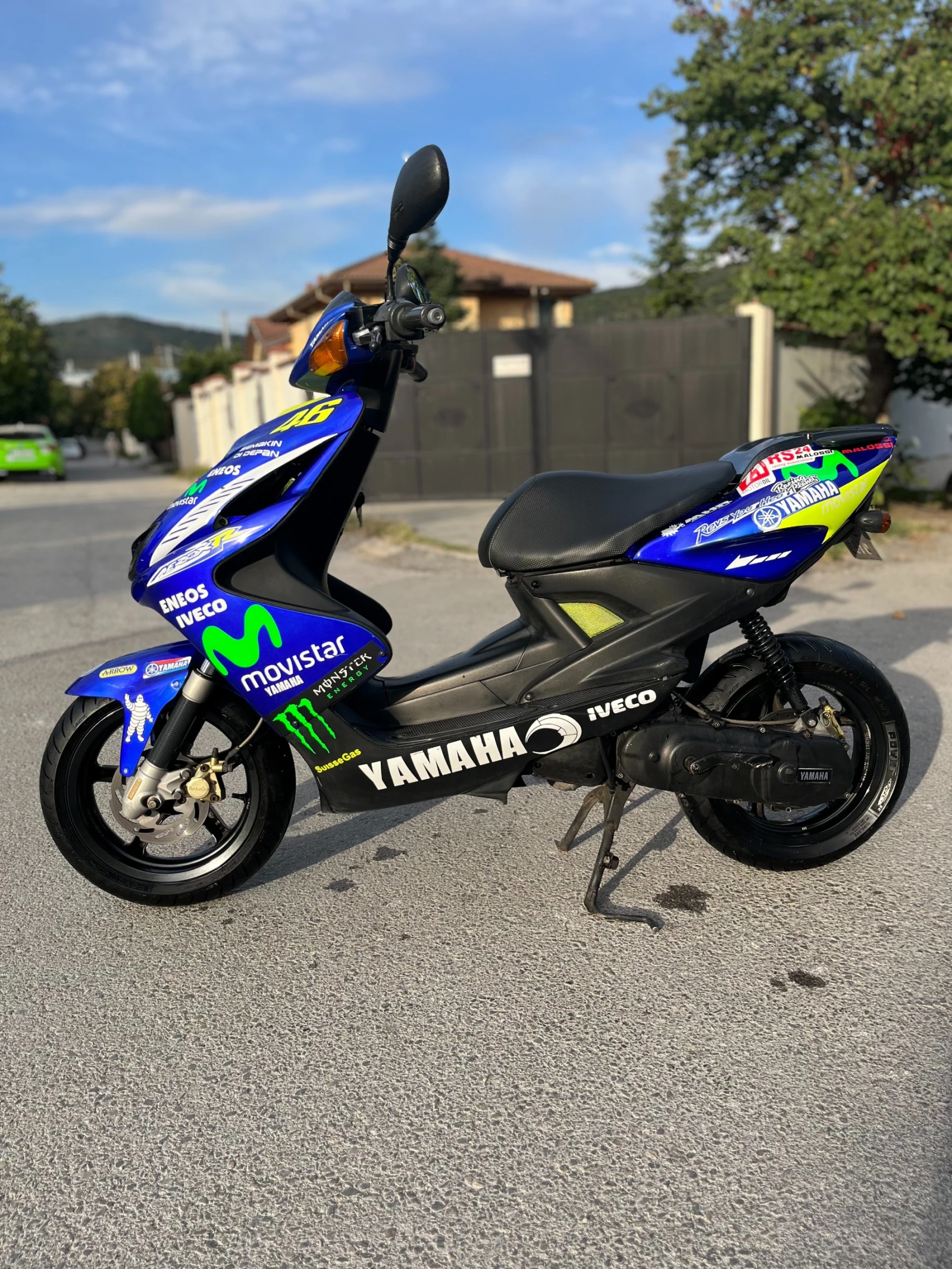 Yamaha Aerox 50cc (кит 70cc), снимка 3 - Мотоциклети и мототехника - 56431661