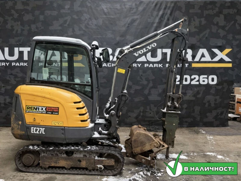 Багер Volvo EC27C