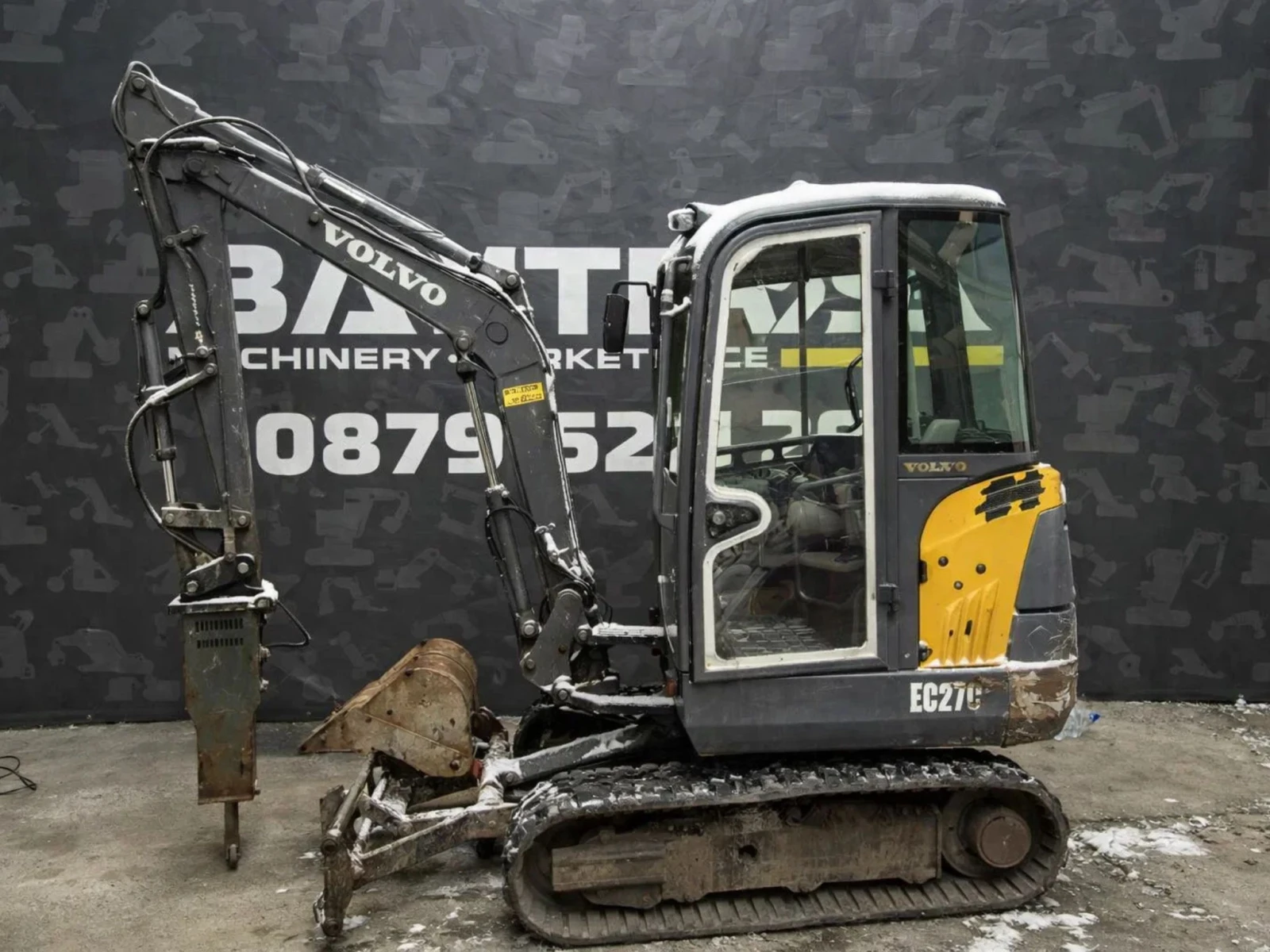 Багер Volvo EC27C - изображение 4