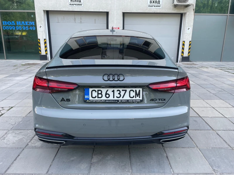 Audi A5 &#128285; Sportback S line Quattro 40 TDI , снимка 6 - Автомобили и джипове - 46431201