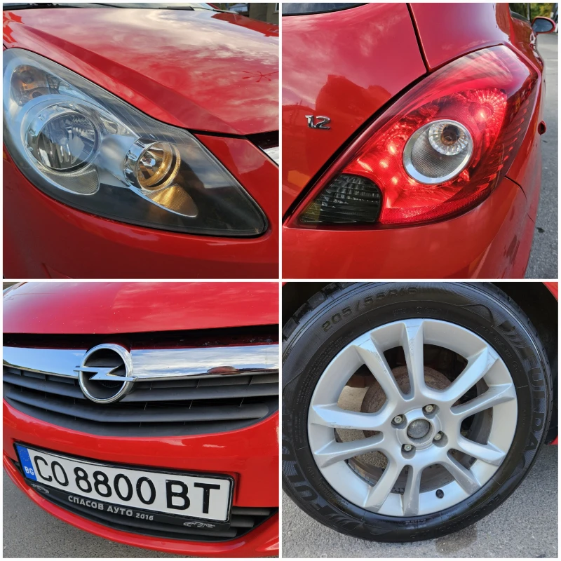 Opel Corsa 1.2 Газ/Климатик, снимка 17 - Автомобили и джипове - 47544251