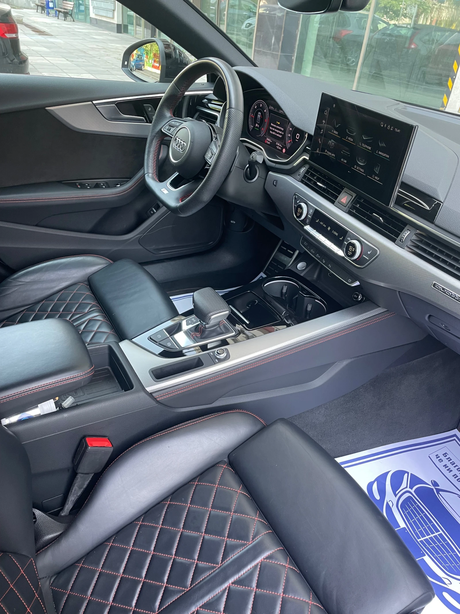 Audi A5 🔝 Sportback S line Quattro 40 TDI  | Mobile.bg   14