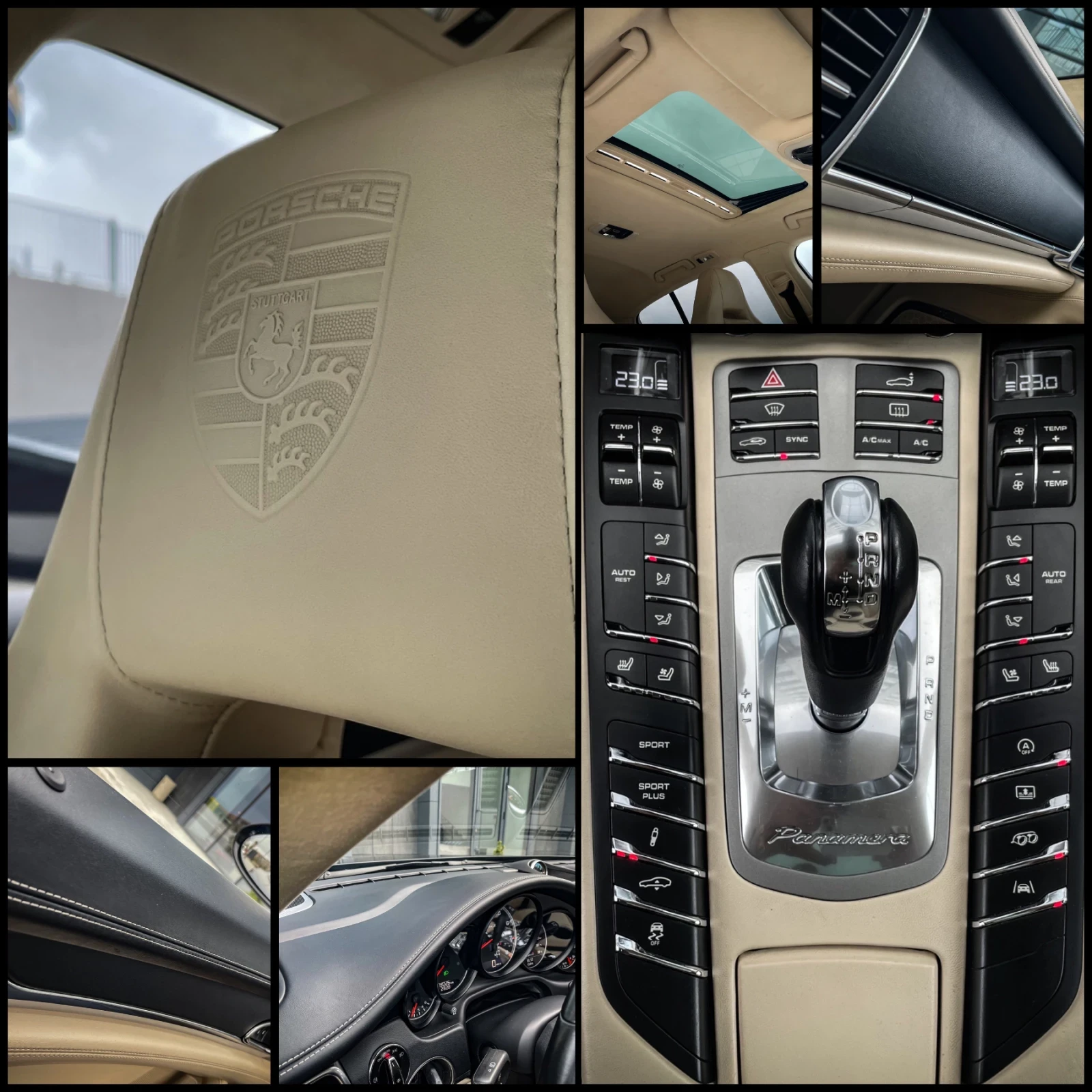 Porsche Panamera TURBO S FACE/CERAMIC/CAM360/BURMESTER/ASSIST/FULL - изображение 9