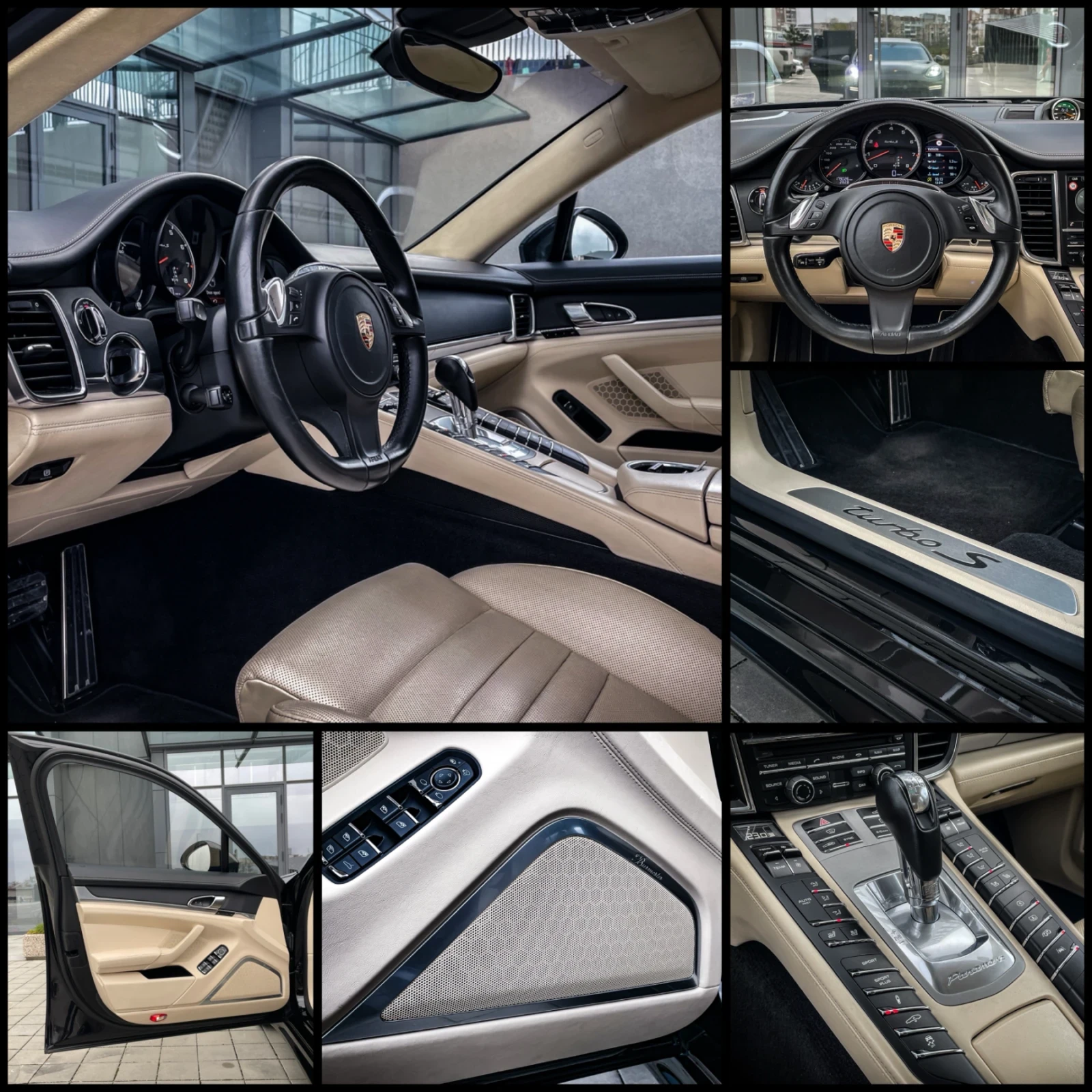 Porsche Panamera TURBO S FACE/CERAMIC/CAM360/BURMESTER/ASSIST/FULL - изображение 10