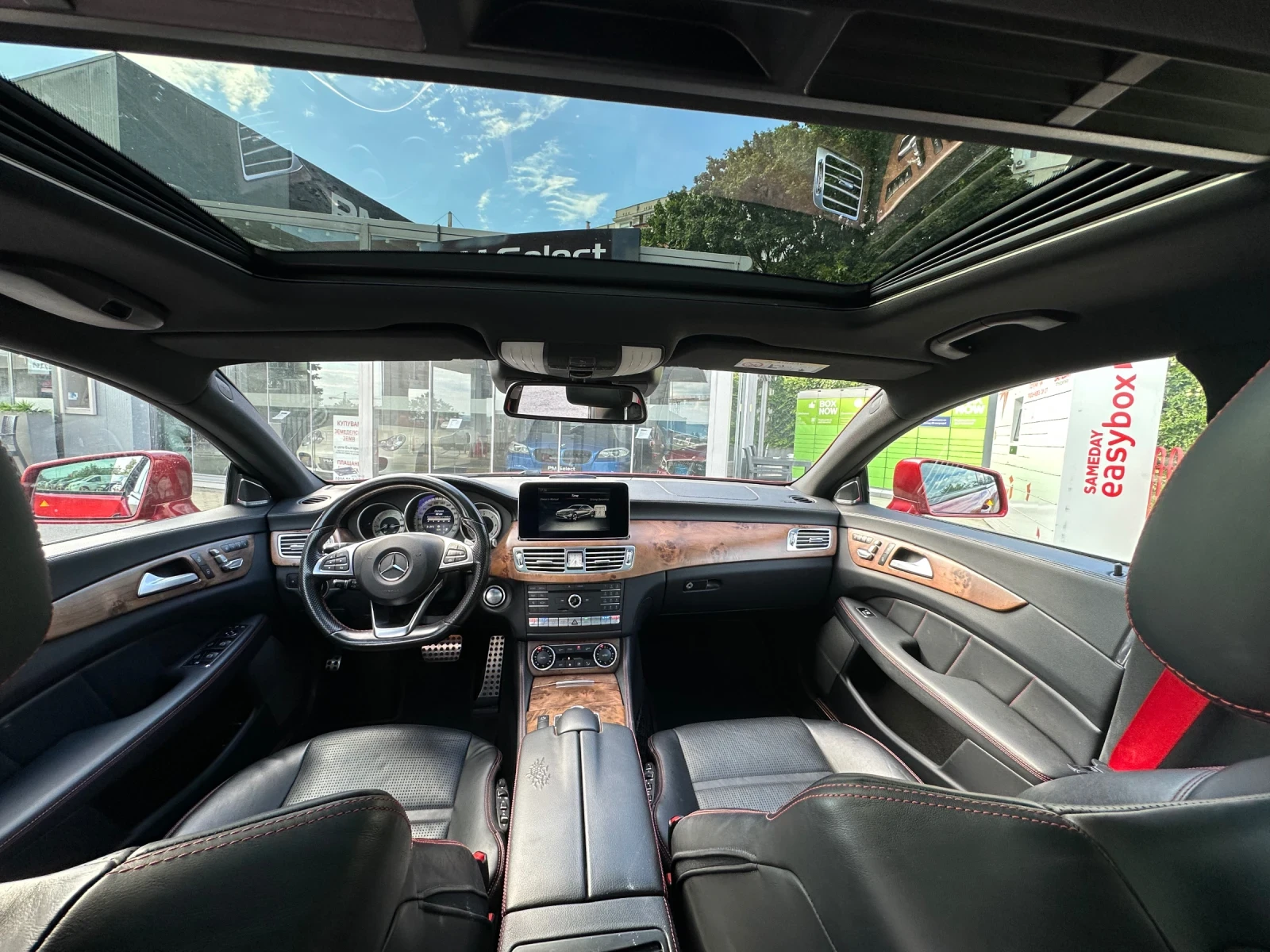 Mercedes-Benz CLS 350 AMG 360кам./9g/FULL/4-MATIC/ЛИЗИНГ, снимка 9 - Автомобили и джипове - 55443513