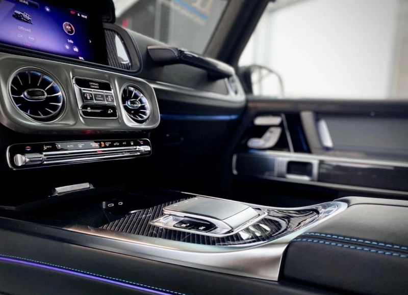 Mercedes-Benz G 580 EDITION-ONE/587HP/360/NAVI/AMBI/BLACK/324vpr, снимка 9 - Автомобили и джипове - 50084625