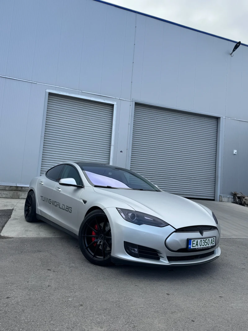 Tesla Model S Performance P85+ Европейска!, снимка 1 - Автомобили и джипове - 48324507