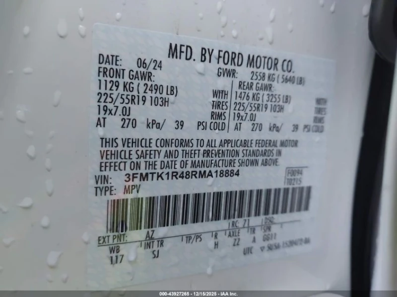 Ford Mustang Mach-E N 4X2 Drive, снимка 16 - Автомобили и джипове - 53066585