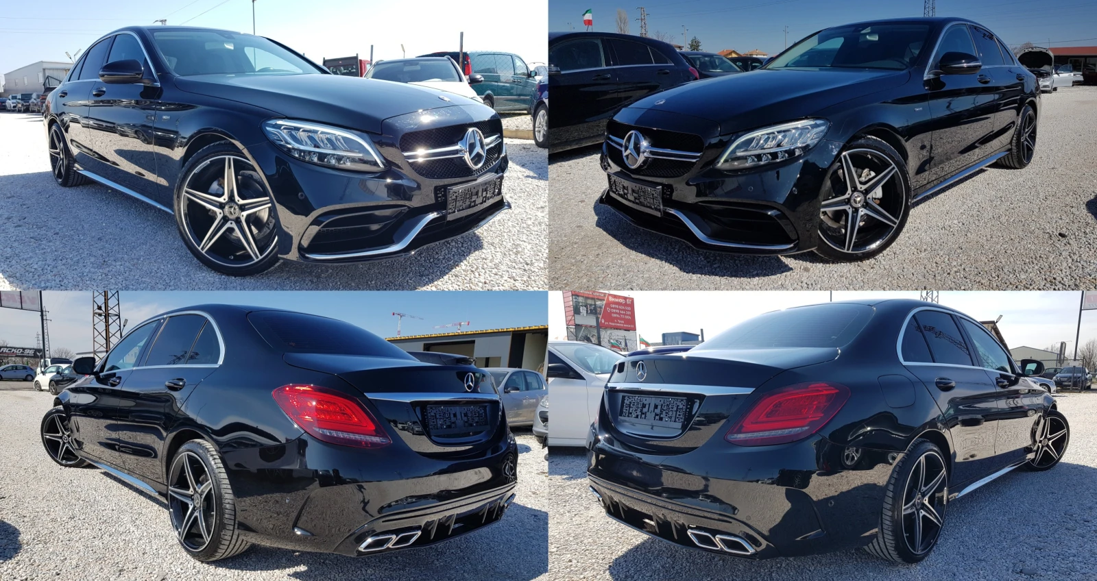 Mercedes-Benz C 200 D OM654 AMG FACELIFT 30 288 KM ! EURO 6D, снимка 7 - Автомобили и джипове - 53782000