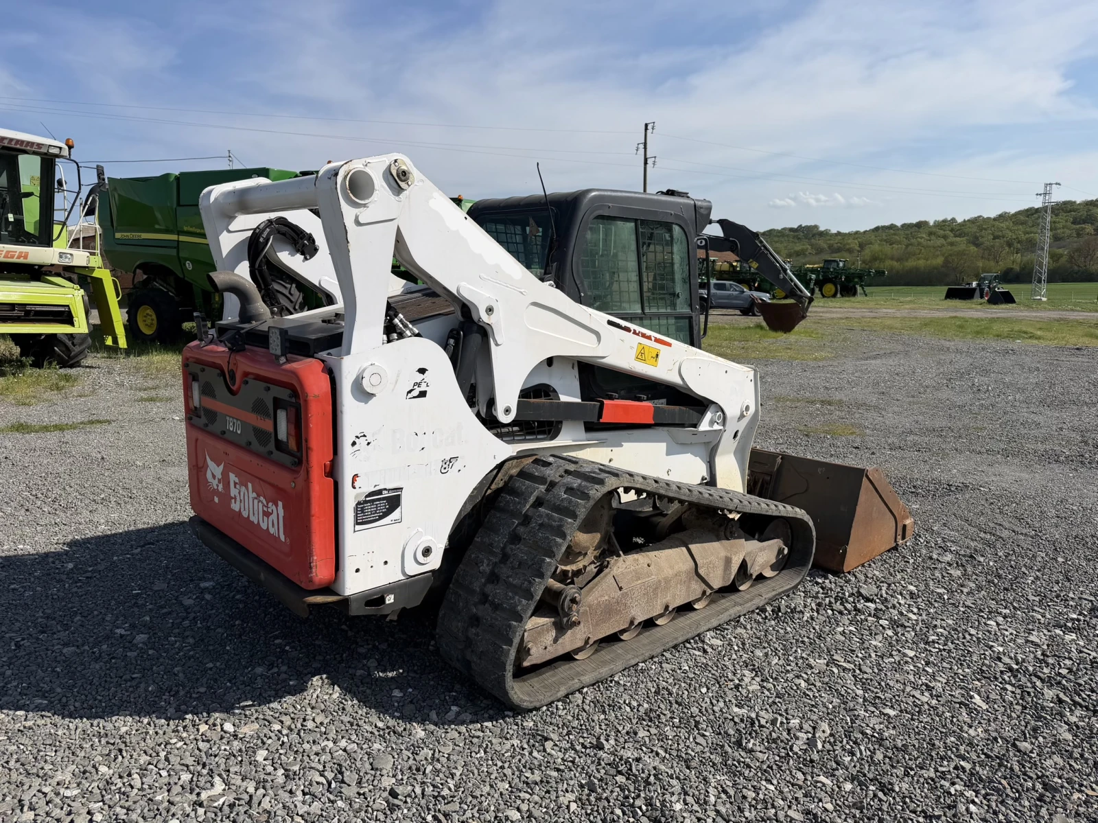 Мини челни товарачи Bobcat T870 HF ЛИЗИНГ, снимка 7 - Индустриална техника - 54220367