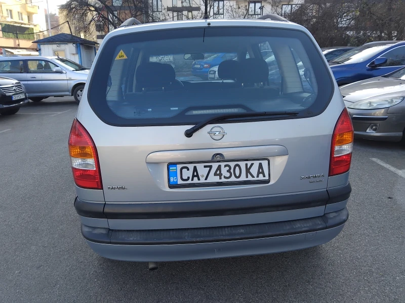 Opel Zafira 1.6 Gazov ijekcion 6+ 1, снимка 6 - Автомобили и джипове - 49428699