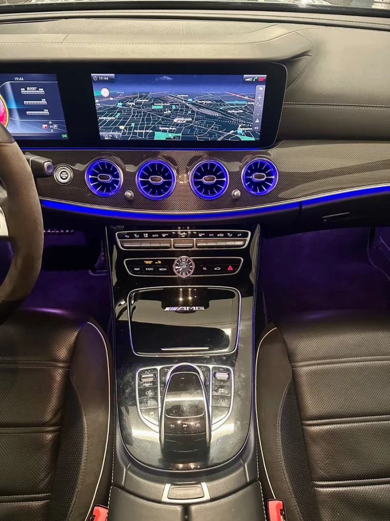 Mercedes-Benz E 63 AMG S/ГАРАНЦИЯ/3DBURM/CARBON/FULL/OPCION/SWAROVSKI/50D, снимка 13 - Автомобили и джипове - 52164902