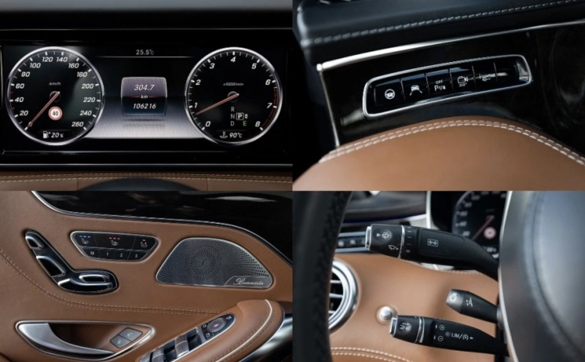 Mercedes-Benz S 500 4matic* HUD* 360* Distr* Pano* Burm*  | Mobile.bg   17